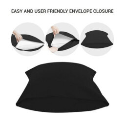 Lazzaro Pillow Cases 4 Pack Double Brushed Premium Microfibre Envelope Closure Pillow Covers Hypoallergenic Pillowcases - thumbnail 2