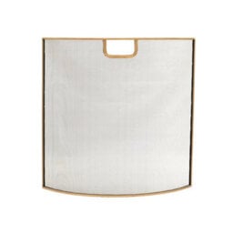 Ivyline Iron Fire Screen In Brass H61Cm W61Cm - thumbnail 1