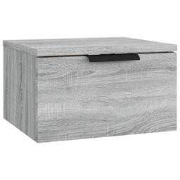 Vidaxl Wall-Mounted Bedside Cabinets 2 Pcs Grey Sonoma 34X30X20 Cm - thumbnail 3