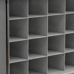 Darphe Home-Use Four-Layer 16-Slot Simple Non-Woven Fabric Shoe Rack 88Cm (W) X 37Cm (D) X 65Cm (H) - thumbnail 5