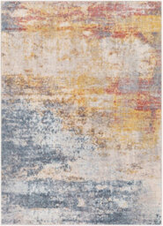 Livabliss Ankara-Abstract Grey Blue Modern Marble Living Dining Bedroom Rug 120 X 170 Cm Easy Care, Non Shedding - thumbnail 1