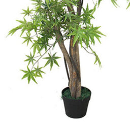 Leaf 150Cm Artificial Japanese Maple Tree Green - thumbnail 2