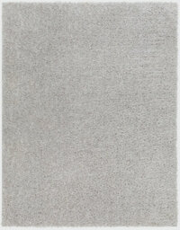 Livabliss Moda Shaggy-Solid Color Light Grey Plush Soft Pile Living Bedroom Rug 120 X 180 Cm Easy Care, Non Shedding - thumbnail 1