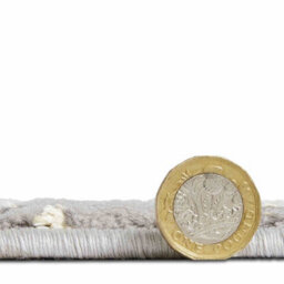 Grey Gold Abstract Modern Easy To Clean Rug For Dining Room-160Cm X 220Cm - thumbnail 4