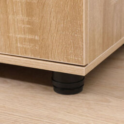 MMT Funiture Designs mmt Office Storage Cabinet 2 Door Locking Wooden Cupboard - Sonoma Oak - thumbnail 7