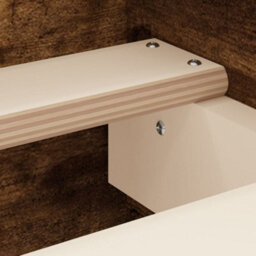 Berkfield Bed Frame With Headboard And Footboard Smoked Oak 160X200 Cm - thumbnail 7