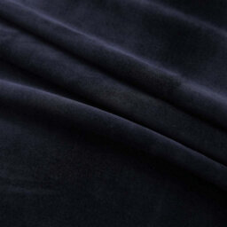 Walplus Blackout Curtain With Metal Rings Velvet Black 290X245 Cm - thumbnail 3