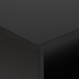 Beliani Nordic Wood Tv Stand With Black Iron Frame For Tvs Up To 70 Inches, 2 Drawers, Matt Finish - thumbnail 7