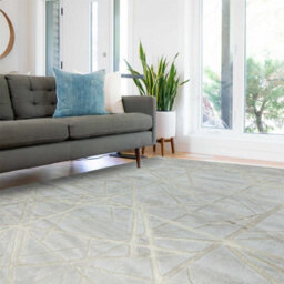 Mica Abstract Easy To Clean Modern Rug For Living Room, Bedroom And Dining Room-200Cm X 290Cm - thumbnail 2