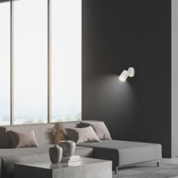 Briloner Off White Metal Wall Lamp Gu10 Single Spot Light Adjustable Reading Spotlight - thumbnail 8