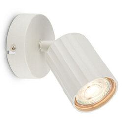 Briloner Off White Metal Wall Lamp Gu10 Single Spot Light Adjustable Reading Spotlight - thumbnail 1