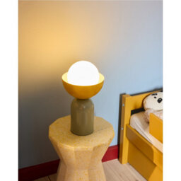 Osram Decor Bowl Table Lamp E14 Green Modern Decorative Bedside Desk Light - thumbnail 7