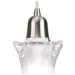 Luminosa Lighting Luminosa Alaska Square Pendant 1 Light L1/sgu10, Satin Nickel - thumbnail 5