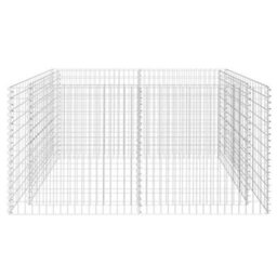 Walplus Gabion Raised Bed Steel 180X90X100 Cm Silver - thumbnail 4