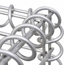 Walplus Gabion Raised Bed Steel 180X90X100 Cm Silver - thumbnail 6