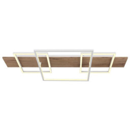 Luminosa Lighting Luminosa Vanni 95X40Cm Integrated Led Semi Flush Ceiling Light White Matt 3X Led 3000K - thumbnail 3