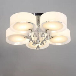 90Cm Led Crystal Ceiling Light Chandelier Lamp, 5 Head - thumbnail 4