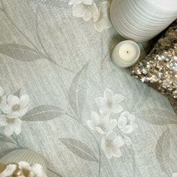 Belgravia Décor Giovanna Floral Cream Grey - thumbnail 2