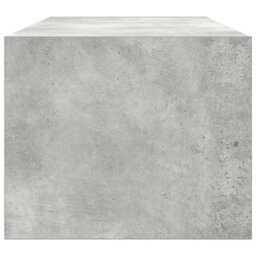 Berkfield Tv Cabinet Concrete Grey 80X31X25.5 Cm Engineered Wood - thumbnail 7