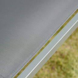 Outsunny 3 Seat Metal Fabric Backyard Balcony Patio Swing Chair W/ Canopy Grey - thumbnail 9
