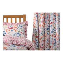 Belledorm Marnie Pencil Pleat Curtains Multicoloured (72In X 66In) - thumbnail 1