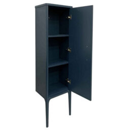 Plum&clay Canaria Blue Bathroom Tall Storage Cabinet With 2 Legs (H)1500mm (W)430mm - thumbnail 2