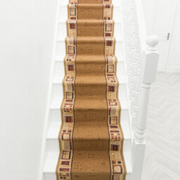 Jena Stair Runner - Hardwearing, Non-Slip & Durable Carpet For Stairs & Staircases, Multiple Lengths - thumbnail 5