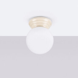 Luminosa Lighting Luminosa Zori Bathroom Ceiling Light Beige 1X G9Ip44 - thumbnail 3