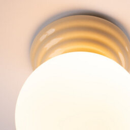 Luminosa Lighting Luminosa Zori Bathroom Ceiling Light Beige 1X G9Ip44 - thumbnail 5