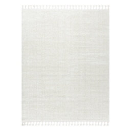 RugsX Carpet Sevilla Pc00B Stripes White Fringe Berber Moroccan Shaggy 120X170 Cm - thumbnail 2
