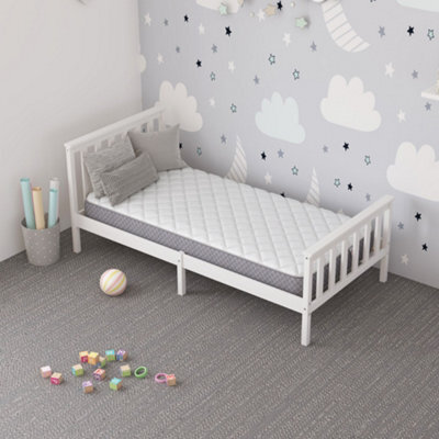 Aspire Kids Bonnell Mattress With Oeko-Tex Fabric, Size Small Single - image 1