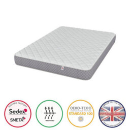 Aspire Kids Bonnell Mattress With Oeko-Tex Fabric, Size Small Single - thumbnail 2