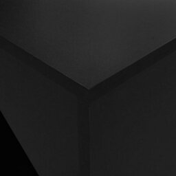 Berkfield Bar Table With Cabinet Black 115X59X200 Cm - thumbnail 4