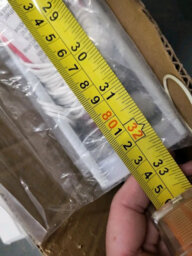 Wood Venetian Blinds 50mm Wide Slat 83Cm W X 150Cm Drop New In Box - thumbnail 2