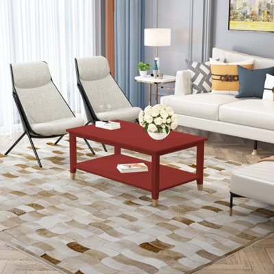 Cabinet Bits Palazzi Coffee Table H45 W100 D56Cm Red - image 1