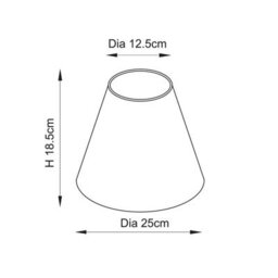 Luminosa Lighting Luminosa Lille Antique Brass Plate Table Lamp With Pearl Grey Fabric Ikat Shade 25Cm B22 - thumbnail 7