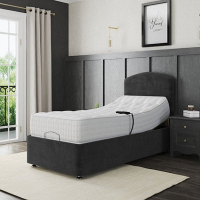 Madison Electric Adjustable Bed Set Fabric 6Ft Pocket Sprung Mattress - image 1
