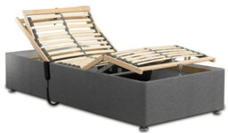 Madison Electric Adjustable Bed Set Fabric 6Ft Pocket Sprung Mattress - thumbnail 2