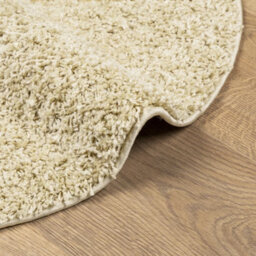 Berkfield Shaggy Rug Pamplona High Pile Modern Gold Size  160 Cm - thumbnail 6