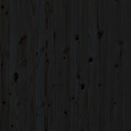 Berkfield Wall Headboard Black 96X3X91.5 Cm Solid Wood Pine - thumbnail 7