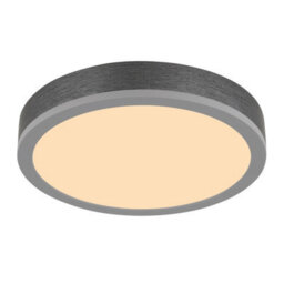 Luminosa Lighting Luminosa Doro 30Cm Flush Ceiling Light Silver Colored Led 3000K - thumbnail 1