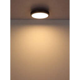 Luminosa Lighting Luminosa Doro 30Cm Flush Ceiling Light Silver Colored Led 3000K - thumbnail 4