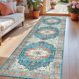 Ameha Regal Cashmere Door Rug Modern Bedroom Hallway Runner Indoor/outdoor Mats-60X220 Cm - thumbnail 5