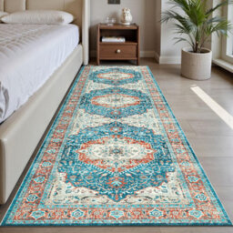 Ameha Regal Cashmere Door Rug Modern Bedroom Hallway Runner Indoor/outdoor Mats-60X220 Cm - thumbnail 7