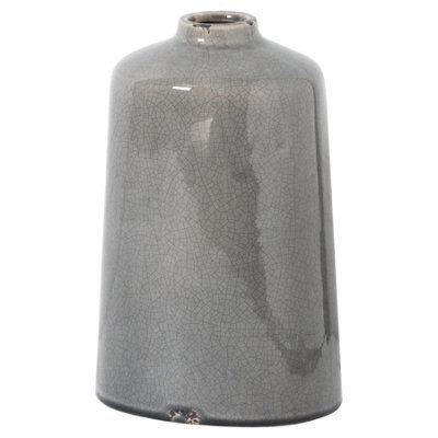 Hill Interiors Uk Homeliving Garda Grey Glazed Liv Vase - image 1