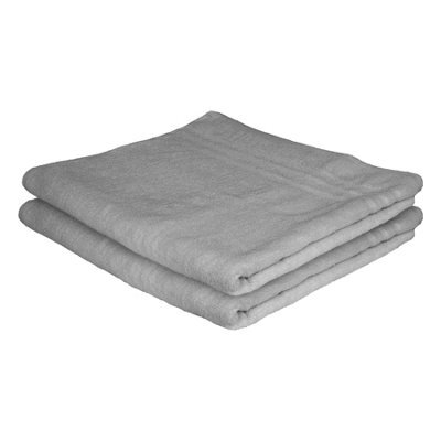Nicola Spring Cotton Bath Sheets - 160Cm X 90Cm - Grey - Pack Of 2 - image 1
