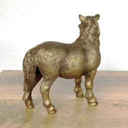 Animal Crackers Shetland Pony Figurine From The Leonardo Reflections Bronzed Range, Gift Boxed. - thumbnail 4