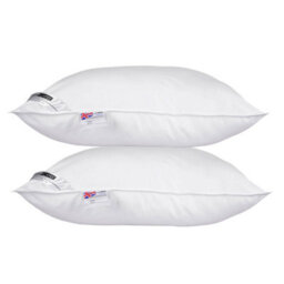 Homescapes Microfibre Extra Fill Pillow Pair - thumbnail 2