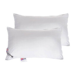 Homescapes Microfibre Extra Fill Pillow Pair - thumbnail 1