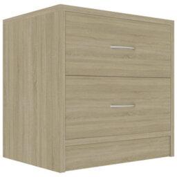 Vidaxl Bedside Cabinet Sonoma Oak 40X30X40 Cm Engineered Wood - thumbnail 2